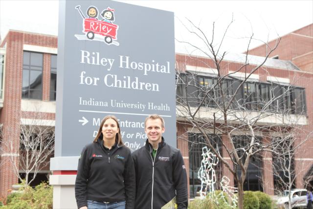 View Racing for Kids visits Riley Hospital for Children - Dec 15, 2011 Photos