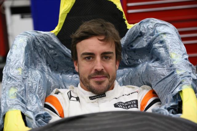 View Fernando Alonso Seat Fitting - April 24, 2017 Photos