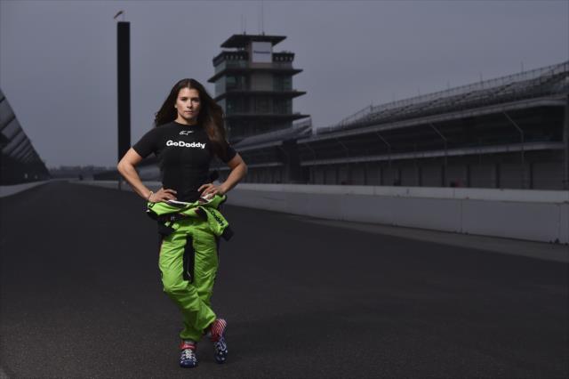 View Danica Patrick Unveils Indy 500 Livery Photos