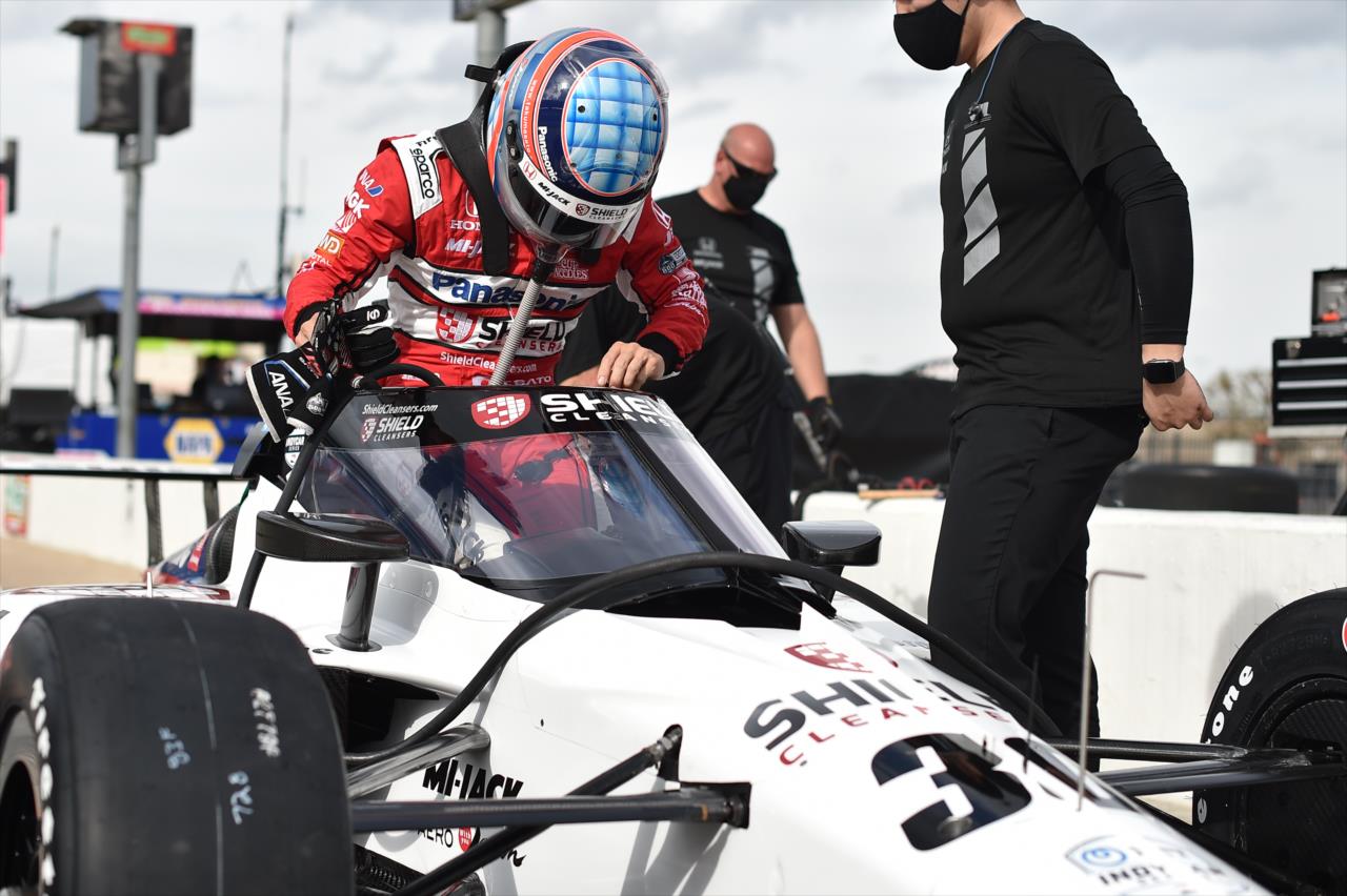View INDYCAR Testing - Texas Motor Speedway - Wednesday, March 30, 2021 Photos