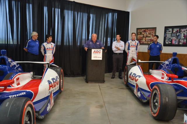 View AJ Foyt Racing Announcement  -  Wednesday, October 29, 2014 Photos