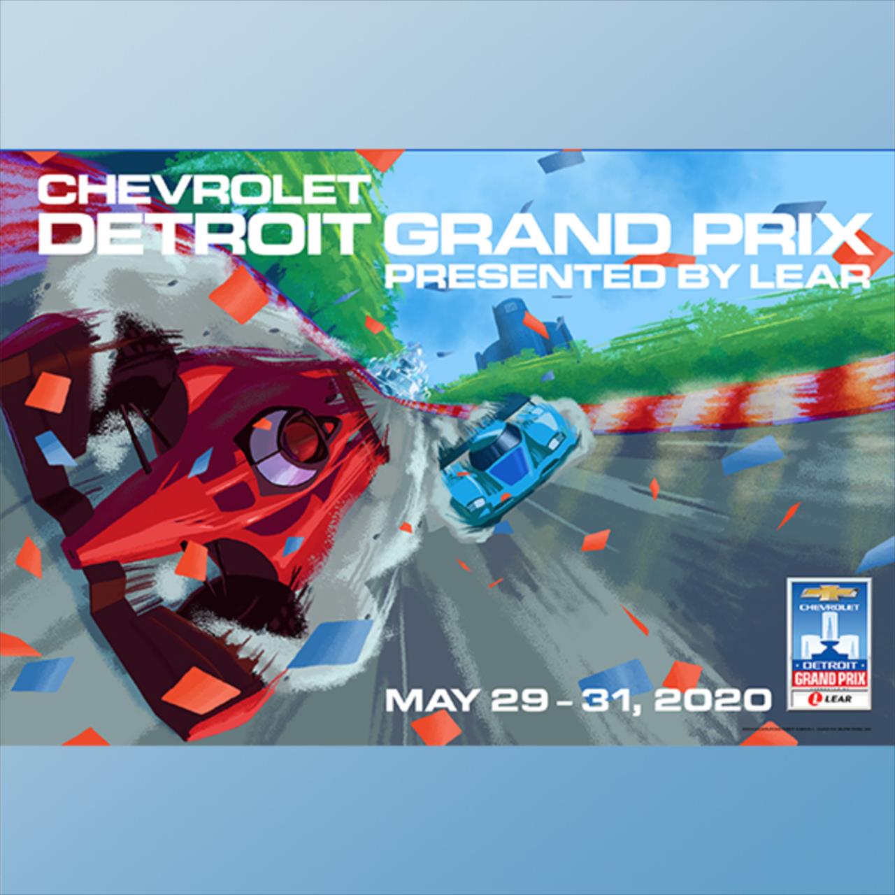 View Detroit Grand Prix Posters Through The Years Photos