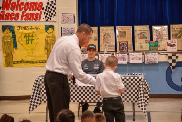 View Indianapolis 500 Community Day School Visits - May 23, 2018  Photos